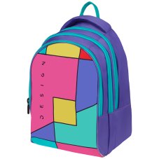 Рюкзак Berlingo inStyle \"Color Block\" 41*27*20см, 3 отделения, 1 карман, эргономичная спинка